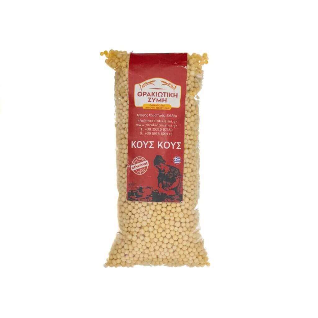 ΚΟΥΣ ΚΟΥΣ ΧΕΙΡΟΠΟΙΗΤΟ ΘΡΑΚΙΩΤΙΚΗ ΖΥΜΗ