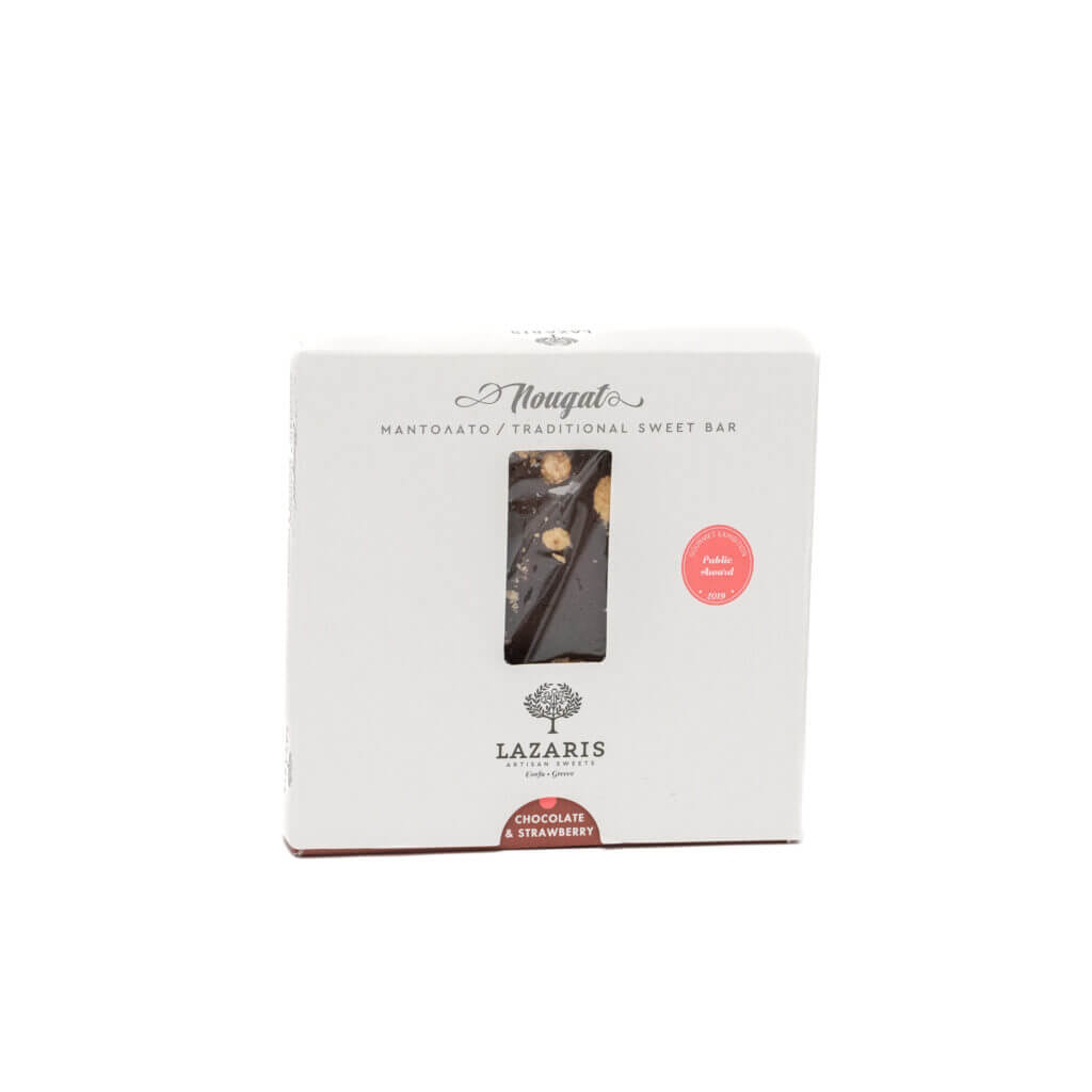 NOUGAT ΣΟΚΟΛΑΤΑ ΚΑΙ ΦΡΑΟΥΛΑ ΛΑΖΑΡΗΣ