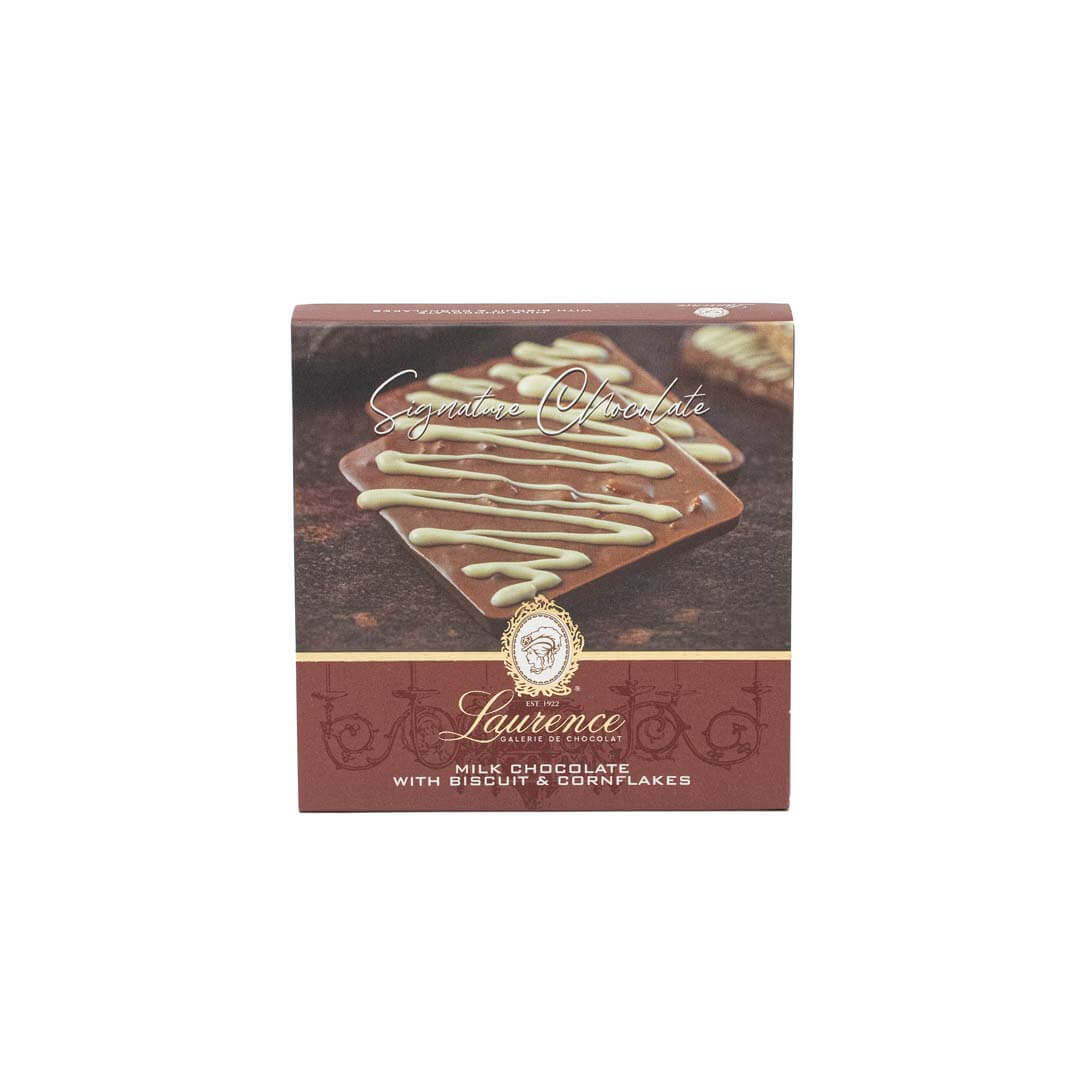 ΣΟΚΟΛΑΤΑ ΓΑΛΑΚΤΟΣ ΜΠΙΣΚΟΤΟ CORN FLAKES LAURENCE