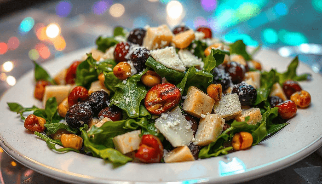 Salata me Chutney Milou kai Xirous Karpous